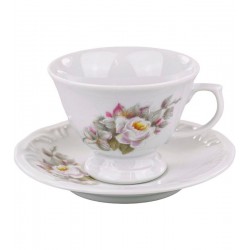 Xicara Para Chá 190ml Pomerode Eterna Porcelana Schmidt